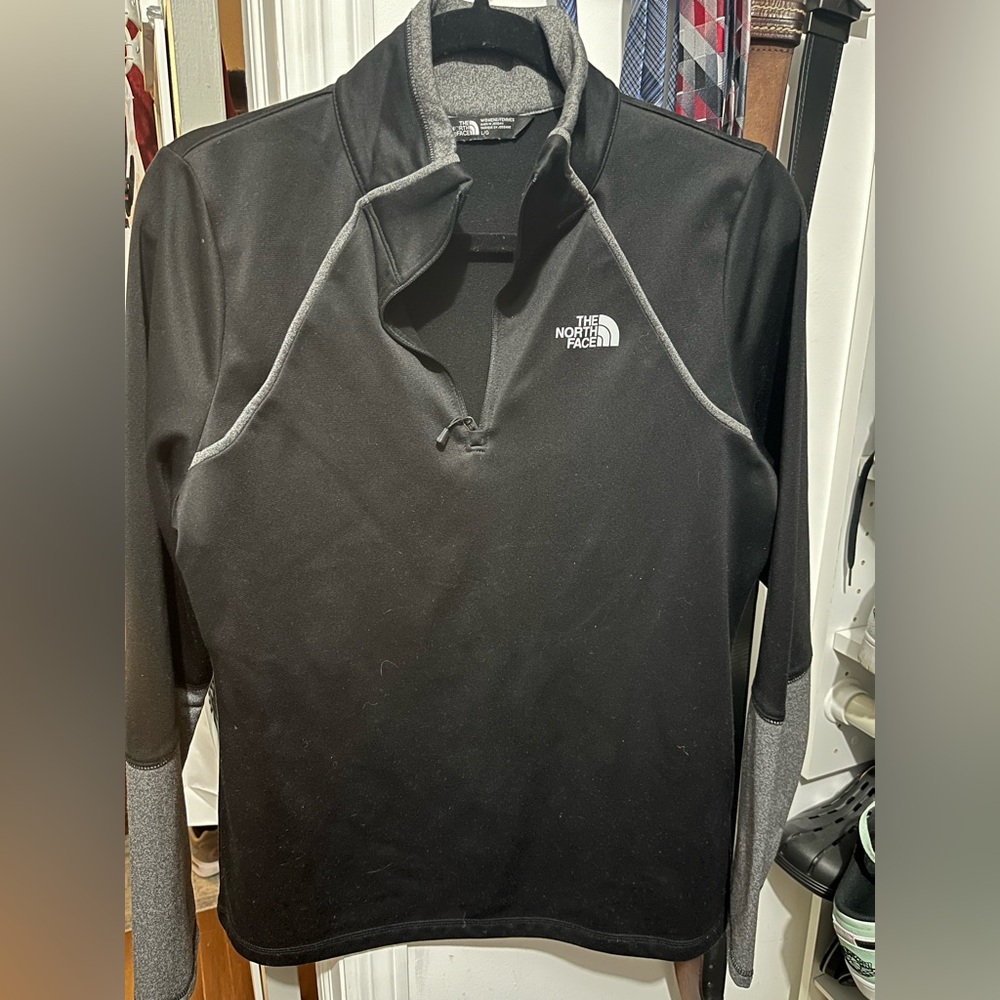 North face large quarter zip